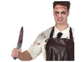 Adereço GUIRCA Faca Sangrenta De 35 Cm