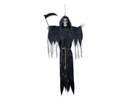 Decoração para Halloween GUIRCA Esqueleto Da Morte Com Luz 120 Cm