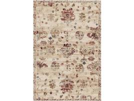 Tapete KOALA CARPETS Rakkas-0088A (Bege - Poliéster - 140x205 cm)