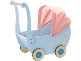 Boneca PETITCOLLIN Madeira - Rosa - 42 x 29,6 x 50 cm)