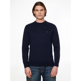 Tommy Hilfiger Camisola de gola redonda em algodão pima e caxemira