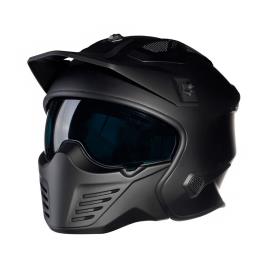 Bayard Xp-69 S Draco Hybrid Open Face Helmet Preto M