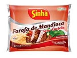 Farofa Sinhá Mandioca Com Sabor Costela 250g