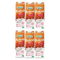 Bebida de aveia bio vegetal 6 unidades de 1L - Natumi