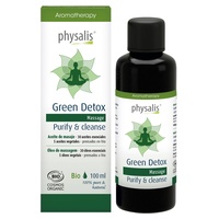 A desintoxicação verde purifica e limpa o óleo de massagem 100 ml de óleo essencial - Physalis