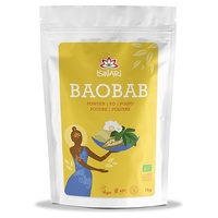 Superalimento orgânico em pó de Baobá 125 g de pó - Iswari