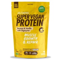 Banana Baunilha Super Vegan Protein 350 g de pó - Iswari