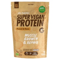 Amendoim e maca com proteína super vegana 350 g de pó - Iswari