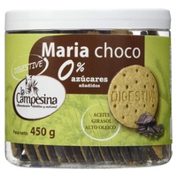 Biscoitos Maria choco digestivo sem açúcar 450 g - La Campesina