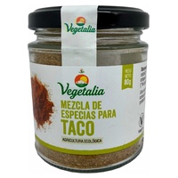 Mistura de especiarias eco taco 80 g - Vegetalia