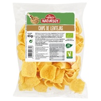 Chips de lentilha orgânica 75 g - Natursoy