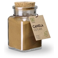 Canela orgânica do Ceilão moída 50 g de pó - NATURCID