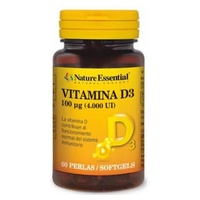 vitamina d3 100mcg 60 pérolas - Nature Essential