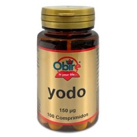 Iodo 150mcg 100 comprimidos de 150µg - Obire