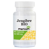 Gengibre Bio conforto digestivo 90 cápsulas vegetais de 605mg - Mensan