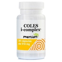 Coles i-complex manutenção de lipídios no sangue 30 cápsulas vegetais de 510mg - Mensan
