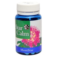 estrela calma relaxar 60 cápsulas de 495mg - Mont Star