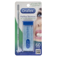 varas técnicas de escova interdental oratek 60 unidades - Oratek