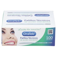 varas técnicas de escova interdental oratek 100 unidades - Oratek