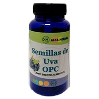 Opte por sementes de uva 90 cápsulas - Alfa Herbal