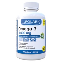 Ômega 3 1000mg 60 pérolas de 1000mg - Polaris