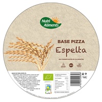 Base de pizza de espelta vegana bio 3 unidades de 130g - Nutri Aliments