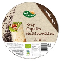 Omelete de espelta multi-sementes orgânica 4 unidades de 45g - Nutri Aliments