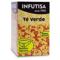 infusão de chá verde 25 saquetas de infusão de 1.3g - Infutisa