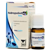 Suplemento nutricional hidropolivital para bebês 10 ml - Menarini