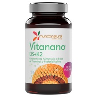 Vitaminas Vitanano D3 + K2 lipossomal 30 cápsulas - Mundonatural