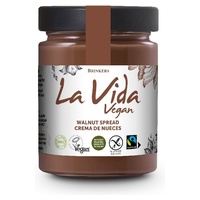 Creme de chocolate orgânico com nozes 270 g de creme - La Vida Vegan