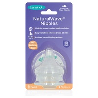 tetina de fluxo rápido naturalwave 2 unidades - LANSINOH