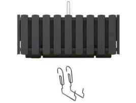 Floreira PROSPERPLAST Boardee Fencycase W (Cinzento - 38 x 18 x 16.2cm)