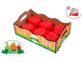 Boneca PALAU Caja De Madera 6 Tomates 24,5 X 15,5 X 9 Cm (Idade MÃ?Â?Ã?Â?Ã?Â?Ã?Â­nima: 3 Anos)