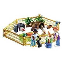 Playset Country Farm Animal Enclosure Playmobil 70137 (37 pcs)