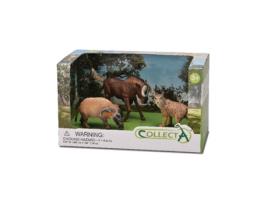 Conjunto Bonecos COLLECTA 3 Animais Selvagens