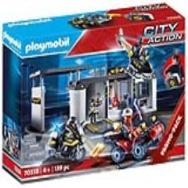 Playset Playmobil City Action Police Station Special Forces Playmobil (139 pcs)