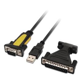 Adaptador USB para RS232  10.03.2002 1,8 m Preto