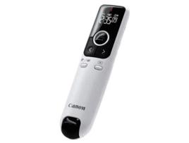 CANON - Apontador Profissional PR100-R Branco - More Visible Red Laser Size 136 x 33 x 26mm Backlight LCD display Compatible with Mac OS X and Windows