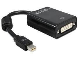 Conversor Delock Mini DisplayPort Macho > DVI Femea Preto