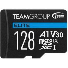 Cartão Team Group Elite MicroSDXC A1 UHS-I U3 V30 128GB