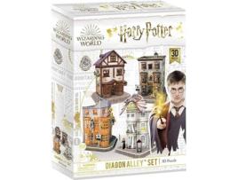 Puzzle 3D  Harry Potter - Diagon Alley Set 3D Puzzle (Idade Mínima: 8 anos -  Peças)