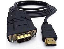 NBA300PRO CABO CONVERSOR HDMI A M PARA VGA M 1.8M PRETO