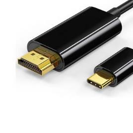CABO CONVERSOR USB-C PARA HDMI A M 1.8M PRETO