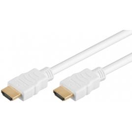 Cabo HDMI A Macho para HDMI A Macho com Ethernet. Suporta tecnologia 3D com resolução até 1080p