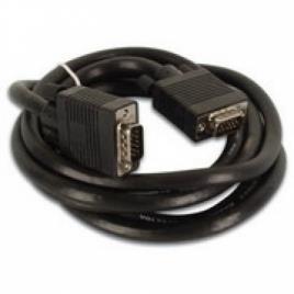 Cabo VGA de 5 metros com duas fichas de 15 pinos uma macho e uma femêa.