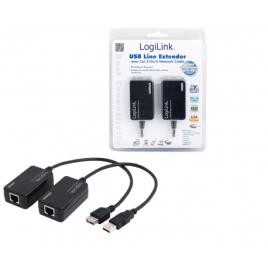 UA0021D CABO EXTENSAO USB 2.0 TIPO A M PARA TIPO A F POR REDE ATÉ 60M