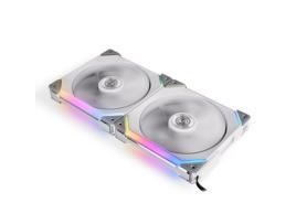 LIAN LI - Ventoinha UNI SL140 RGB PWM Branco 140mm (Pack 2)