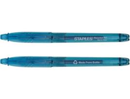 Caneta de Gel SUSTAINABLE EARTH BY STAPLES Eco Azul