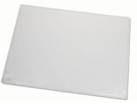 Base de Secretária STAPLES Cinzento e Cobertura Transparente (PVC - 50 x 63 cm)
